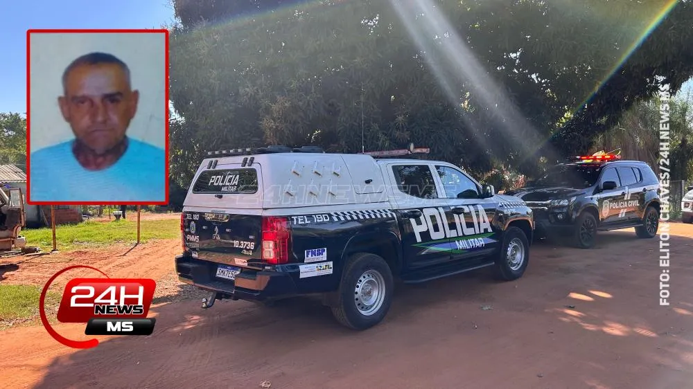 José Palassin Jorge de 79 anos, foi encontrado morto em uma propriedade no Cinturão Verde, em Três Lagoas. (Foto: Eliton Chaves / 24h News MS)