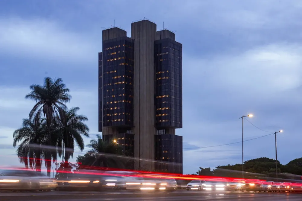 Fachada do Banco Central, responsável pela divulgação do Boletim de Estatísticas Fiscais. (Foto: Vinícius Schmidt/Metrópoles)