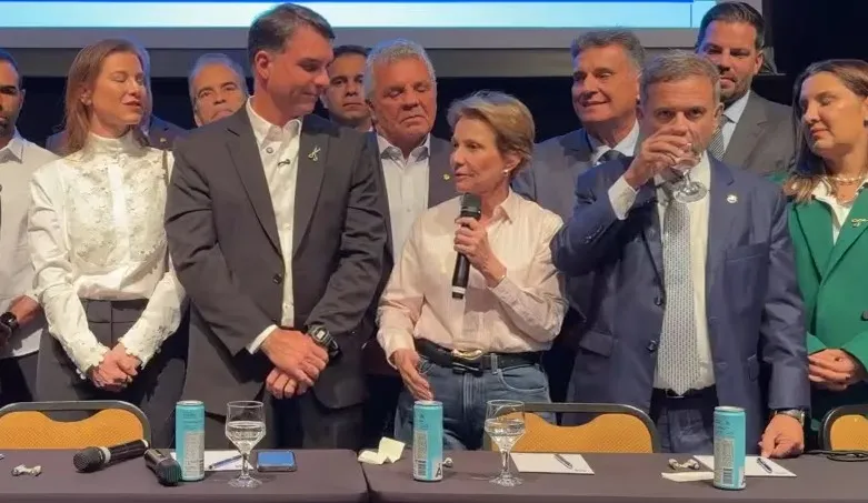 Tereza Cristina participou do anúncio da chapa presidencial de Flávio Bolsonaro e reafirmou apoio à candidatura. (Foto: Canal Bolsonaro)