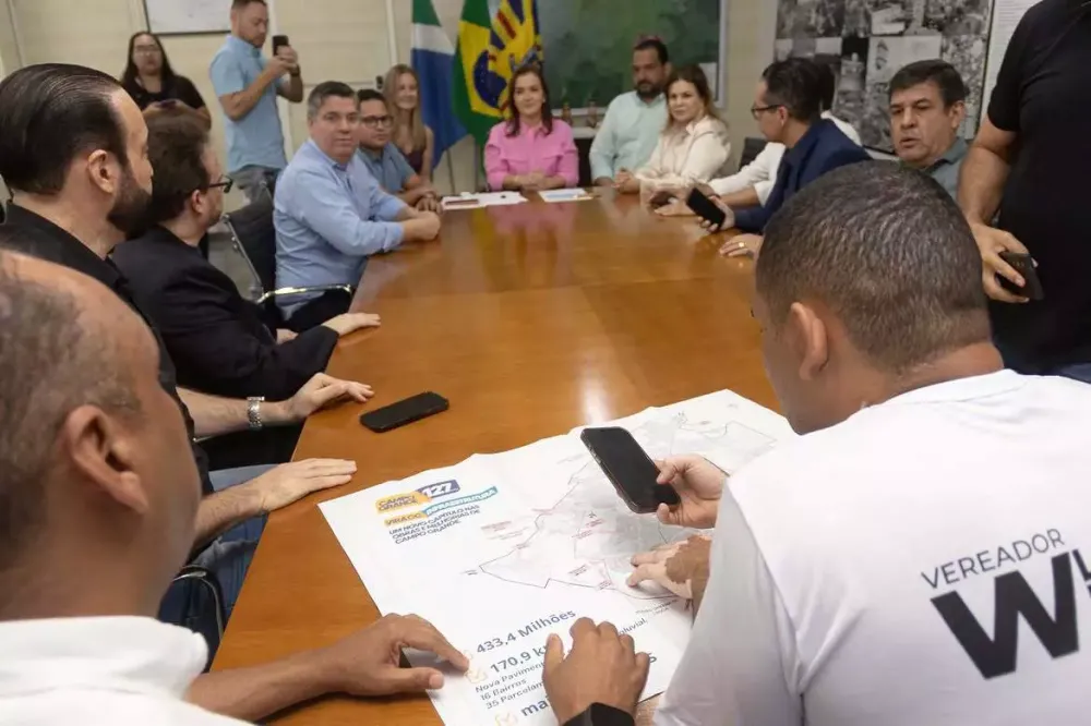 Campo Grande planeja R$ 433 milhões em obras de drenagem e pavimentação, com previsão de 170 km de novas intervenções em 35 áreas. (Foto: Divulgação)
