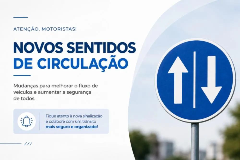 Ruas Bernadino Mendes e José Teixeira terão mudanças no sentido de circulação em Três Lagoas. (Foto: Divulgação)