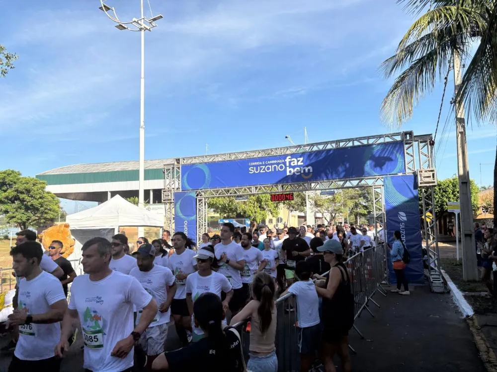 Corrida Suzano Faz Bem ganha edição inédita dentro da unidade industrial de Três Lagoas