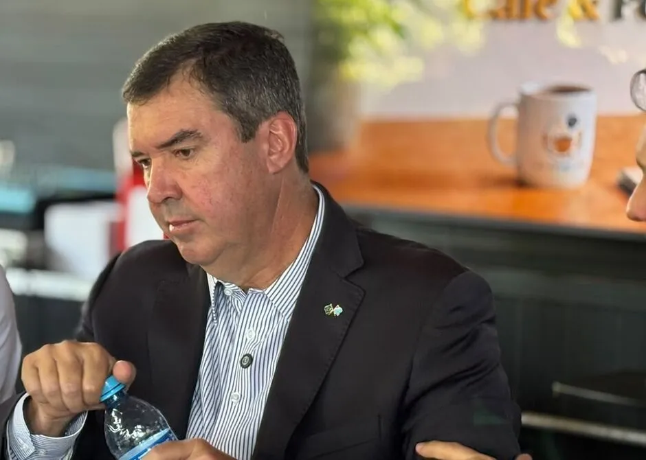 Eduardo Riedel alerta para possíveis impactos das tarifas da China sobre a carne brasileira e cita cenário internacional. (Foto: Marco Codignola)