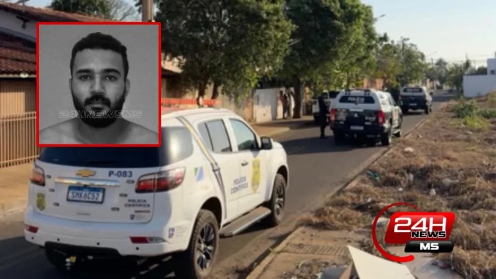 Após descumprir medida protetiva, homem invade casa da mãe, avança com faca contra PM e morre após ser baleado no Paranapungá, em Três Lagoas