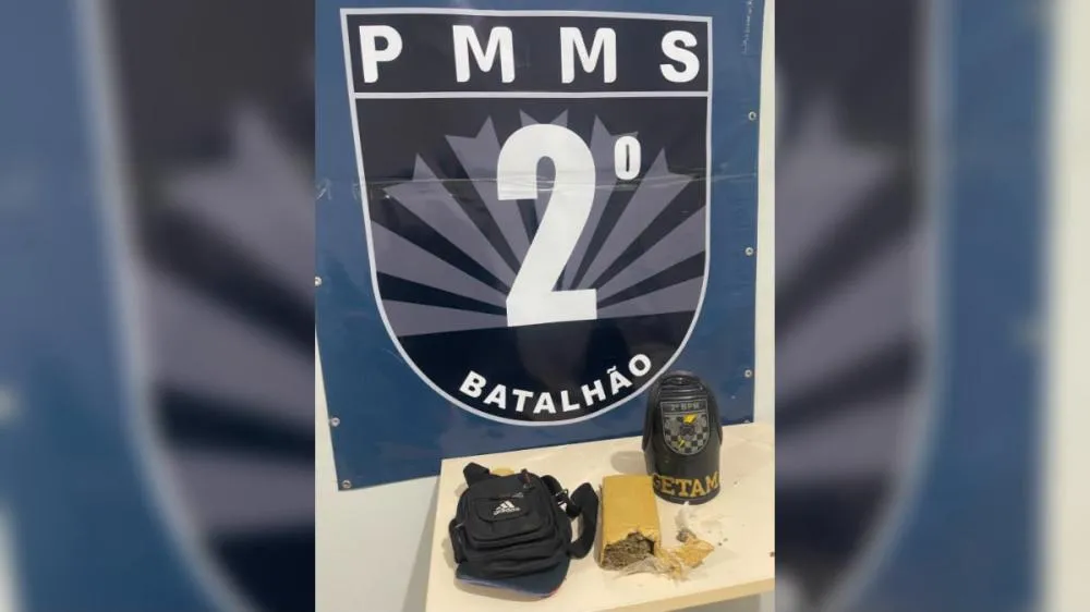 “Tentando vender, homem é preso pelo GETAM com tablete de maconha na Vila Verde em Três Lagoas