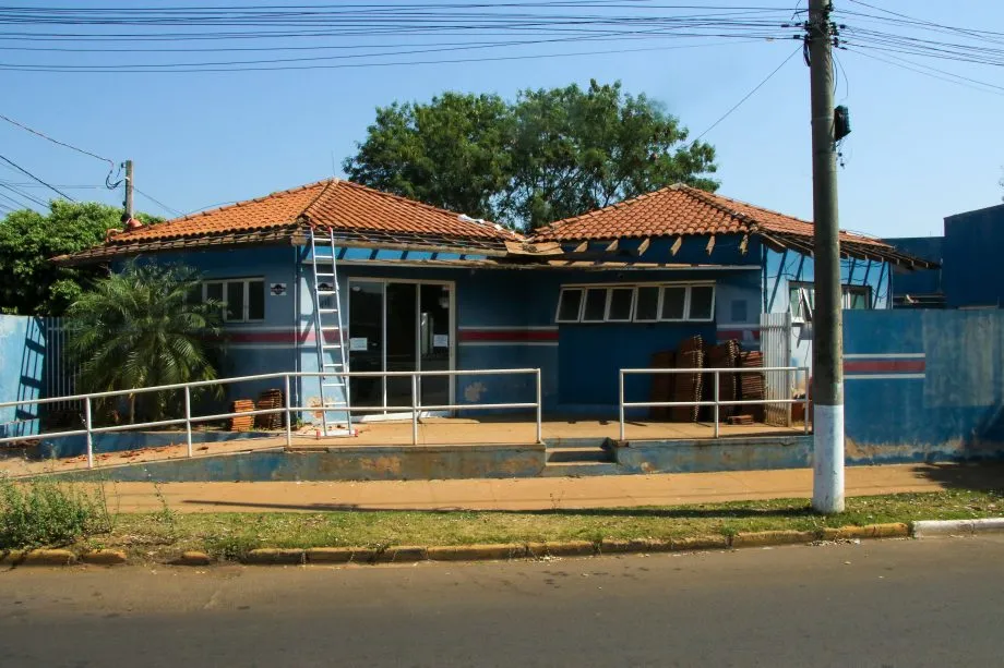 Centro de Especialidades Odontológicas de Três Lagoas passa por trabalhos de manutenção para melhoria da estrutura. (Foto: Divulgação/Prefeitura de Três Lagoas)