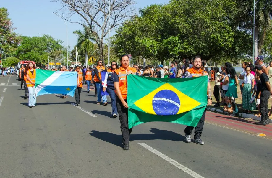 Desfile Cívico-Militar de 7 de Setembro reunirá instituições, forças de segurança, projetos sociais e a comunidade na região da Lagoa Maior. (Foto: Divulgação/Prefeitura de Três Lagoas)
