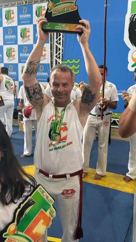 Professor de Três Lagoas conquista dois pódios na 3ª Taça Capoeira das Favelas em Goiânia