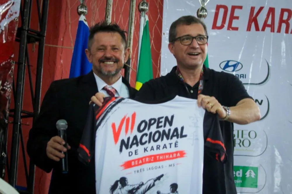 7ª edição do Open Nacional de Karatê Beatriz Thihara reuniu 584 caratecas e 977 inscrições neste domingo (20), em Três Lagoas. (Foto: Divulgação/Prefeitura de Três Lagoas)
