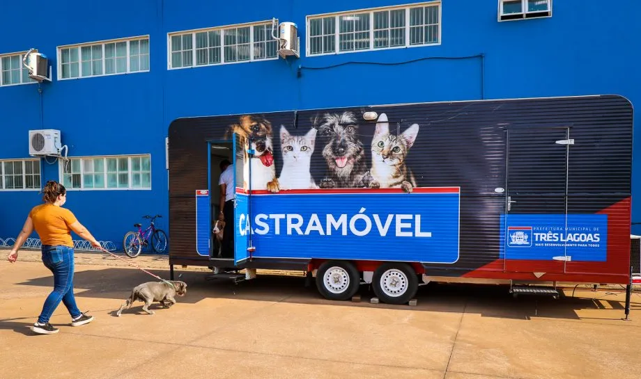 Castramóvel chega ao Paranapungá nesta terça-feira com castração gratuita em Três Lagoas