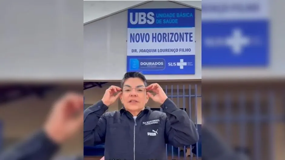 Ministério Público de Mato Grosso do Sul arquivou investigação que apurava a atuação da vereadora Isa Marcondes durante fiscalizações em unidades de saúde de Dourados. (Foto: Reprodução/Facebook)