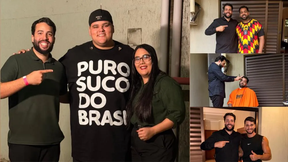 “Esse cara merece muita visibilidade”: integrante do Menos É Mais elogia barbeiro de Três Lagoas