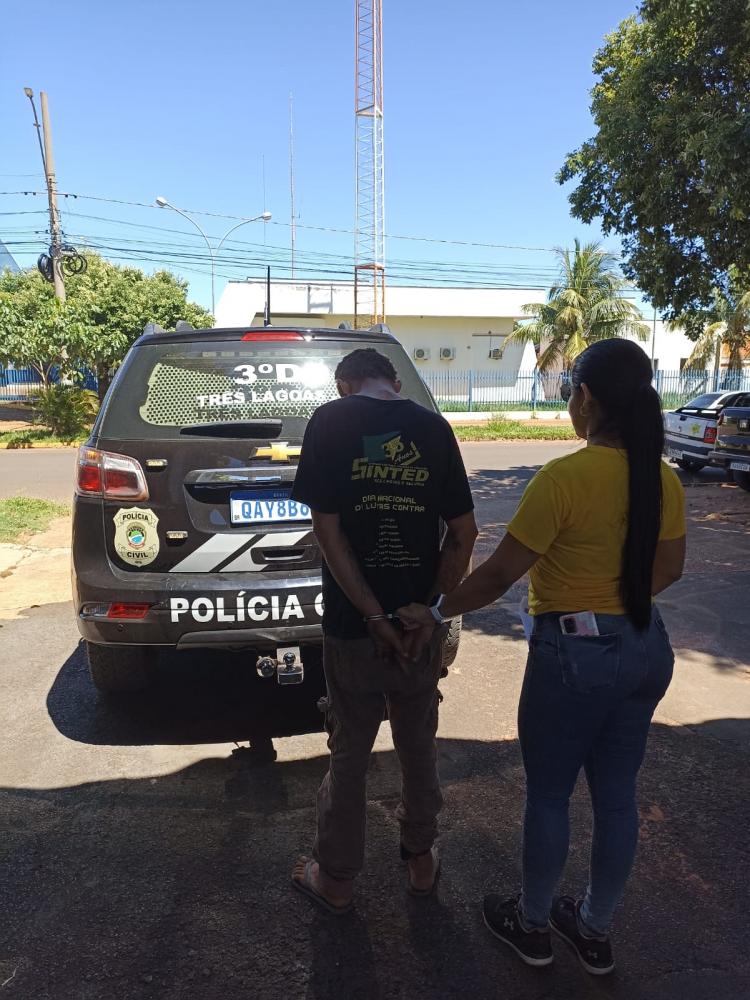 TRAVOX, que possui passagens por trafico de drogas e crimes de violência doméstica contra familiares. (Foto: Divulgação Policia Civil)