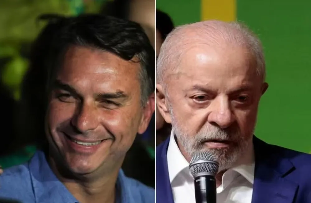 Nas urnas de MS, Flávio Bolsonaro vence com 58,60%, contra 34,68% de Lula