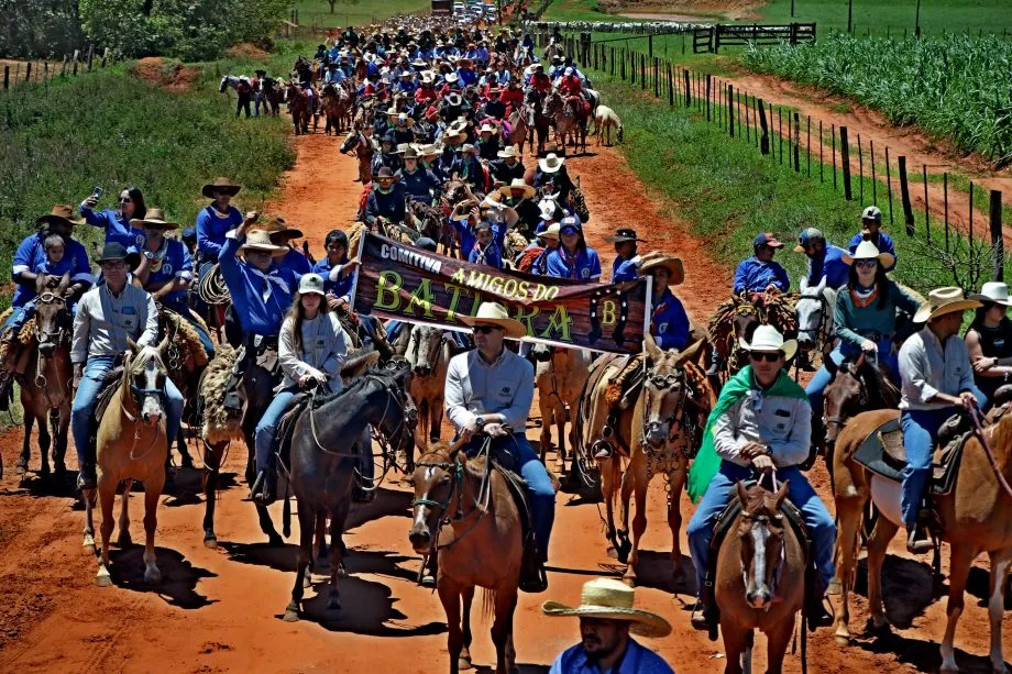 Mais de 8 mil pessoas participaram da 19ª Cavalgada do Arapuá, realizada no sábado (17) e domingo (18), em Três Lagoas. (Foto: Reprodução/Prefeitura de Três Lagoas)