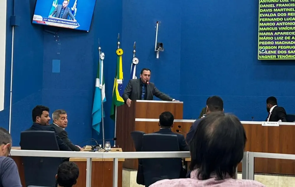 Eleito por unanimidade, Sargento Rodrigues será o novo presidente da Câmara de Três Lagoas