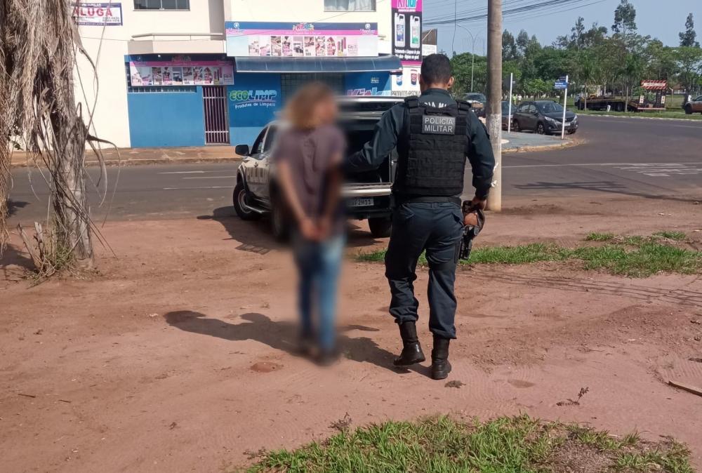 Policia Militar age rapidamente e prende suspeito de tentar furtar cabos elétricos de universidade - Divulgação/Polícia Militar