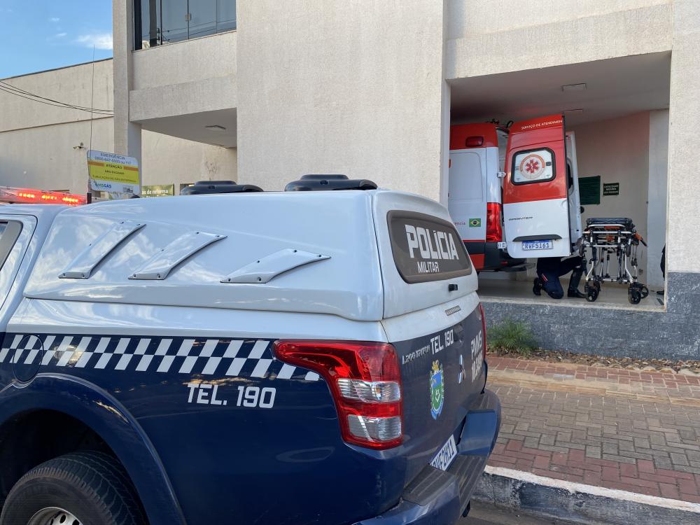 A vítima desse atentado foi identificada como D.H.C.S, um indivíduo de 27 anos. (Foto: Eliton Chaves)