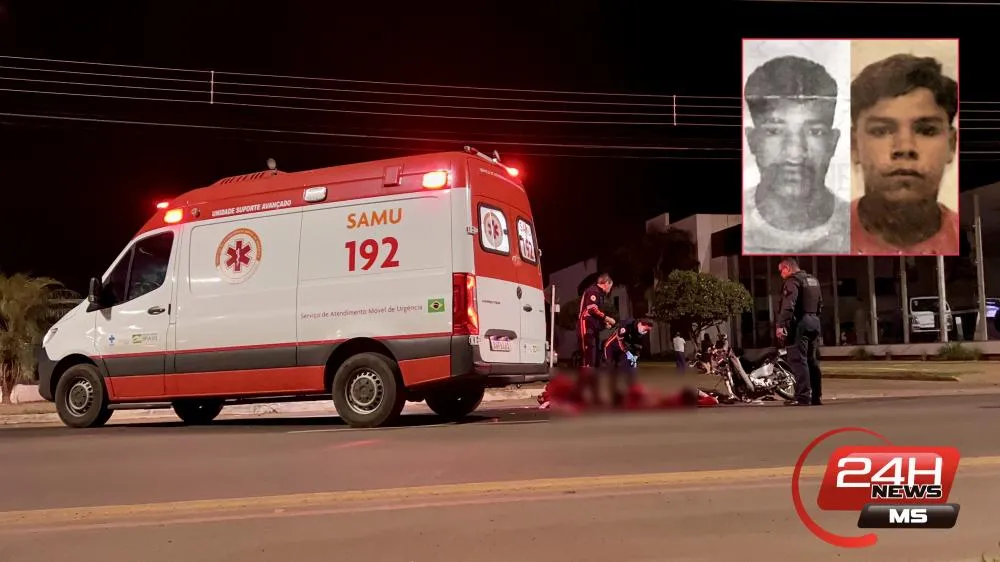 As vítimas, identificadas como Carlos André da Silva, de 19 anos, e José Artur da Silva, de 18 anos, eram naturais de Alagoas. (Imagem: Eliton Chaves / 24H News MS)