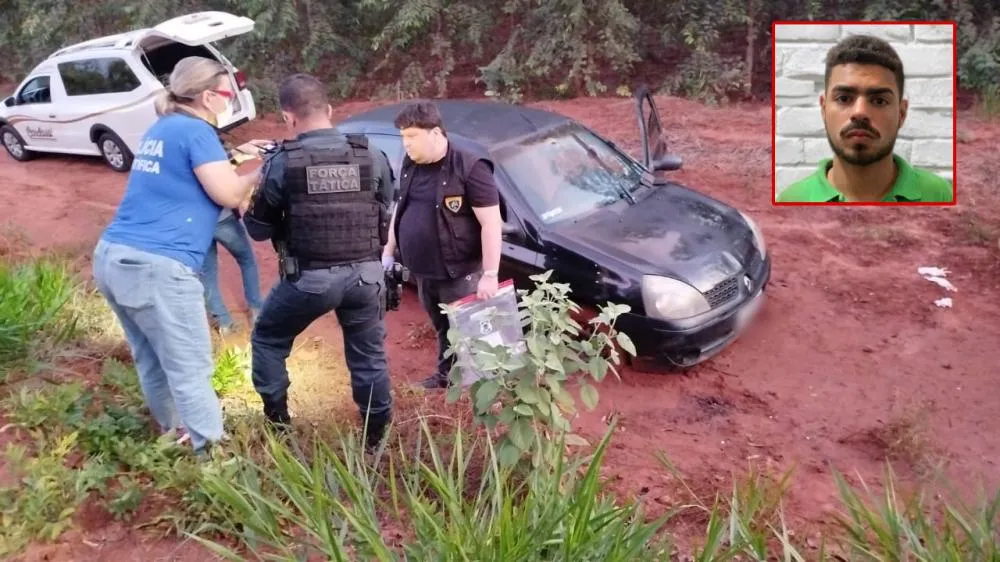Local onde João Pedro Ferreira dos Santos, de 20 anos, foi encontrado morto com tiro na cabeça, próximo ao assentamento São Joaquim, em Selvíria. (Foto: 24H News MS)