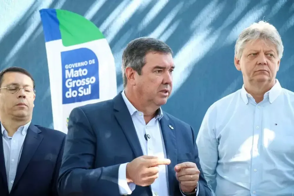 Governador Eduardo Riedel e equipe articulam a concessão da Rota da Celulose, que será leiloada no dia 8 de maio, na B3, em São Paulo.