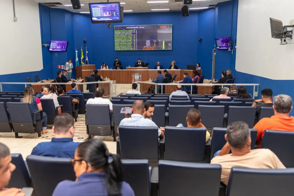 Sessão ordinária na Câmara de Três Lagoas aprovou diversos projetos de interesse público.