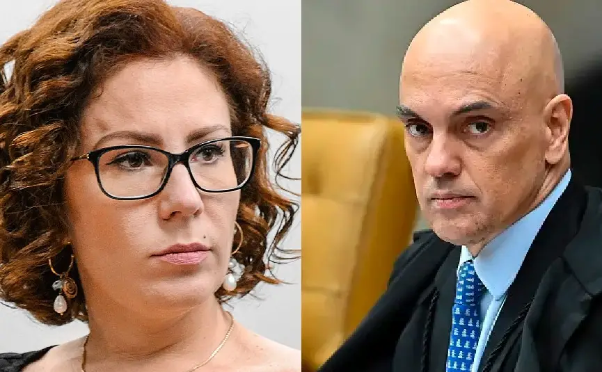 Ministro Alexandre de Moraes autoriza apuração contra Carla Zambelli por novas condutas criminosas. (Foto: Agência Brasil)