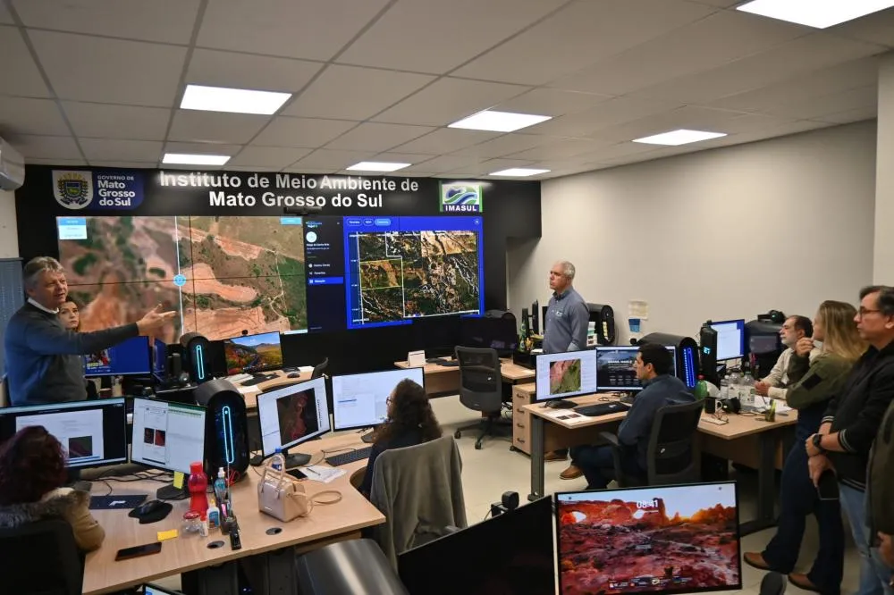 Nova estrutura da UNIGEO amplia a capacidade de resposta do Estado contra desmatamentos e queimadas ilegais (Foto: Gustavo Escobar / Imasul)