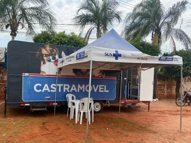 Unidade móvel atenderá cães e gatos com serviços gratuitos na região do Jupiá e Cinturão Verde (Foto: Divulgação / Prefeitura de Três Lagoas)