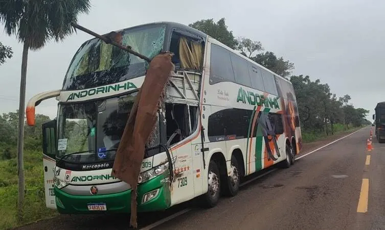 Acidente na BR-262 deixa mortos e feridos graves entre Miranda e Corumbá. (Foto: Divulgação / PRF)