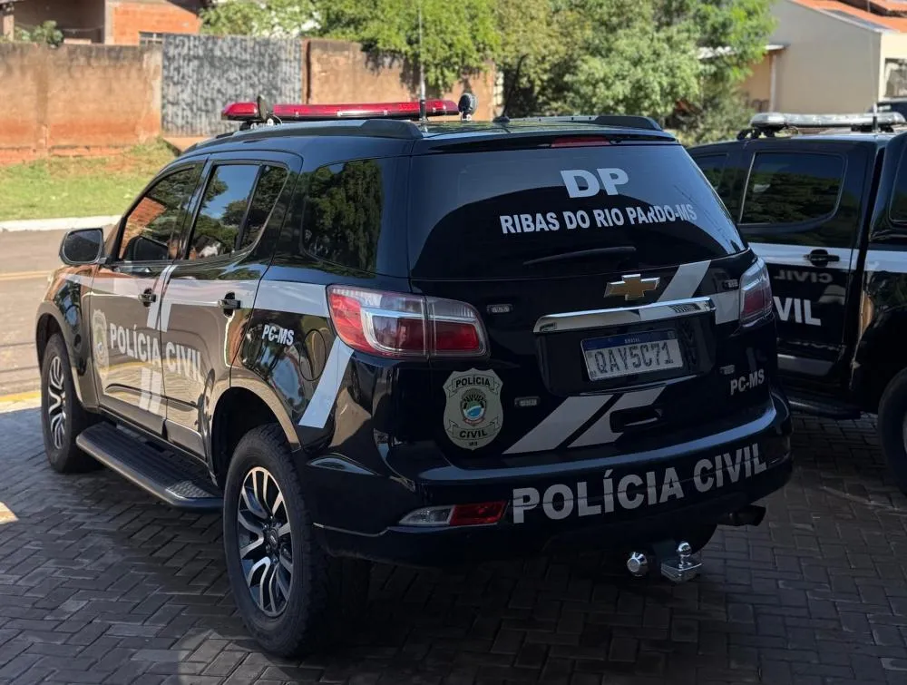 Suspeito de 36 anos foi preso pela Polícia Civil após investigação sobre furto qualificado em Ribas do Rio Pardo (Foto: Divulgação / Polícia Civil)