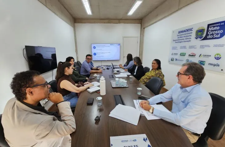 Conselho Gestor do Funles aprovou apoio a catadores de recicláveis em reunião na Semadesc (Foto - Governo de MS)
