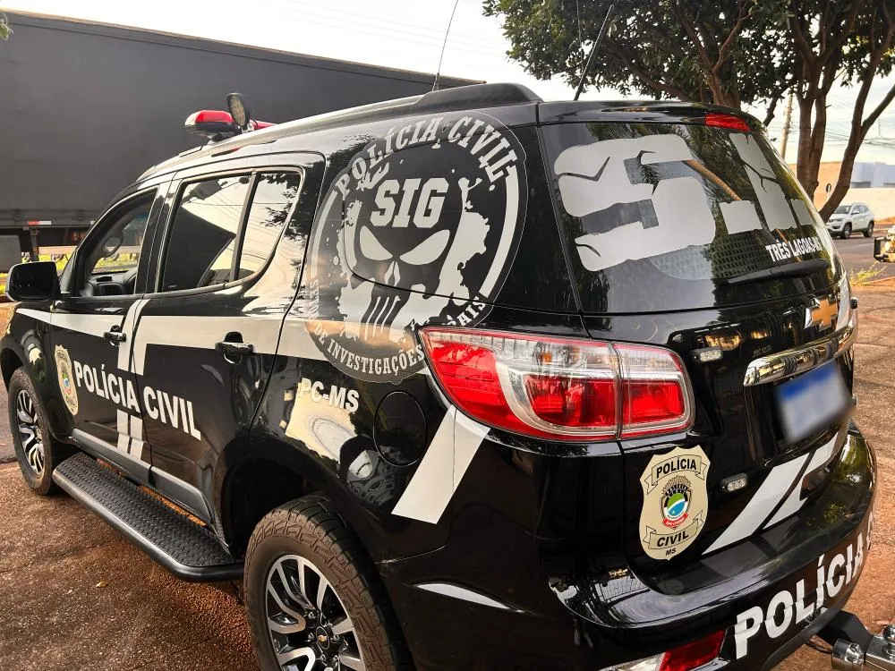 Suspeito foi localizado no bairro Guanabara e possui mais de 30 passagens policiais (Foto – 24h News MS)
