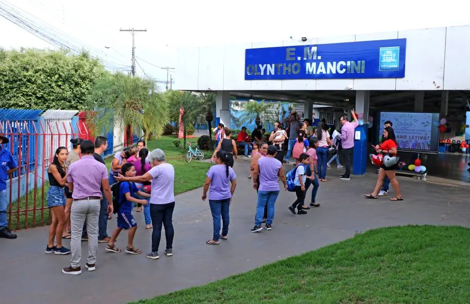 Unidades escolares da REME se preparam para o retorno das aulas nesta sexta-feira (Foto - Prefeitura de Três Lagoas)