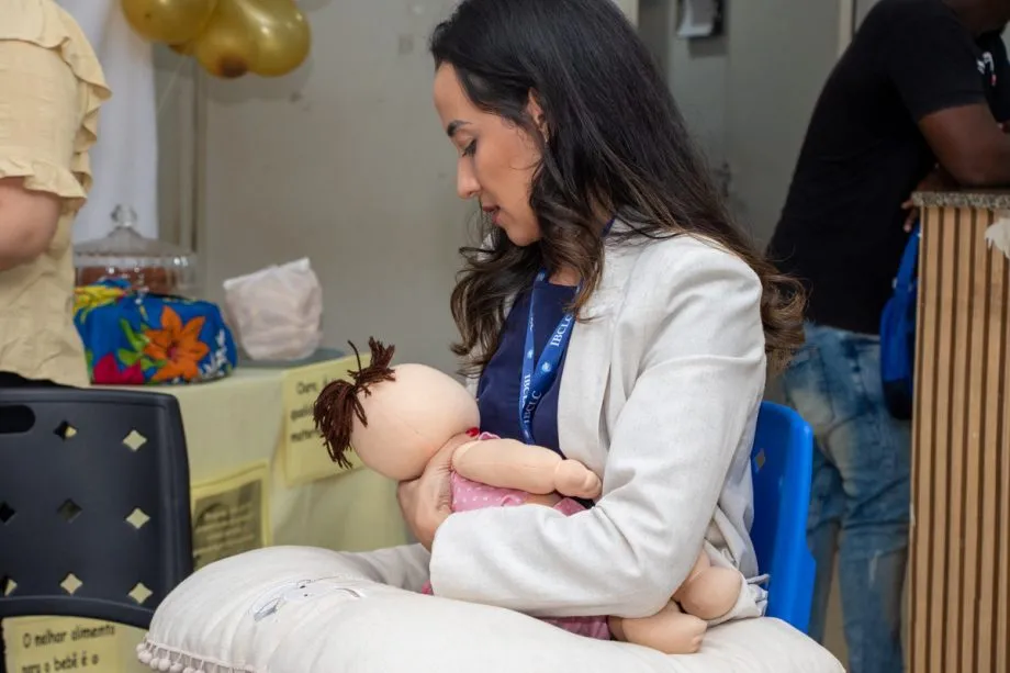 Ações visam orientar gestantes e mães sobre os benefícios do aleitamento materno (Foto - Prefeitura de Três Lagoas)