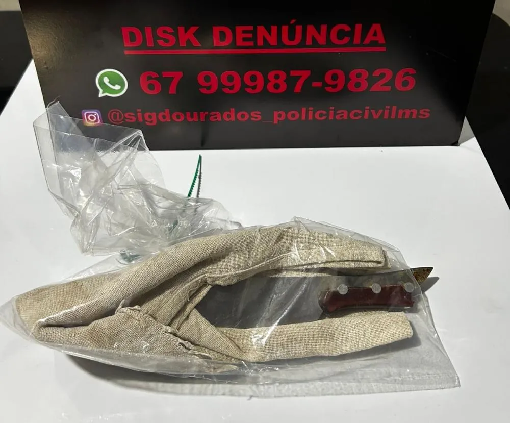 Motorista foi rendido com uma faca durante corrida no bairro Canaã I, em Dourados (Foto - Divulgação)