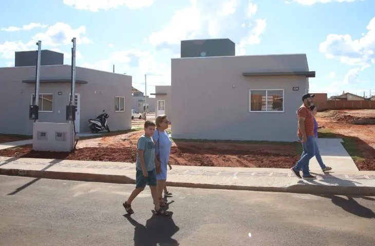 Programas habitacionais garantem moradia digna a milhares de famílias em Mato Grosso do Sul (Foto – Álvaro Rezende/Secom/Arquivo)