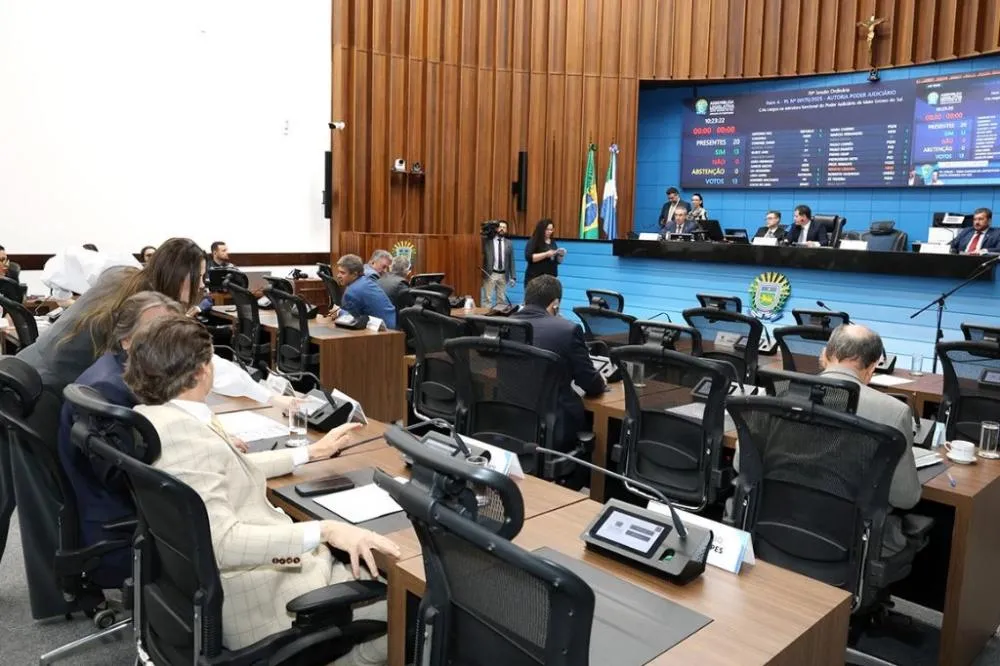 Sessões da ALEMS podem ser acompanhadas presencialmente ou pelos canais oficiais de comunicação (Foto - Wagner Guimarães)