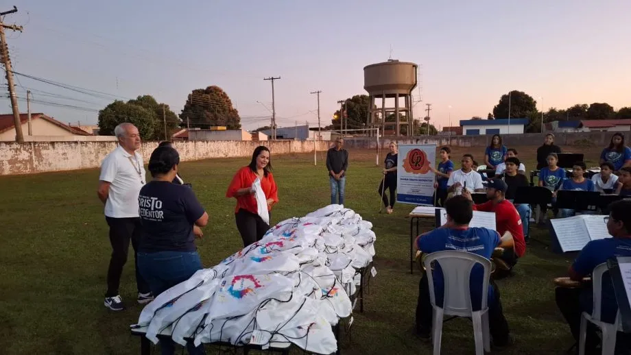 Banda Cristo Redentor leva talento de Três Lagoas para o Circuito MS de Bandas e Fanfarras (Foto - Prefeitura de Três Lagoas)