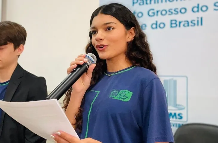 Grêmios estudantis recebem formação para atuar na prevenção da violência contra a mulher em MS (Foto - Governo de Mato Grosso do Sul)