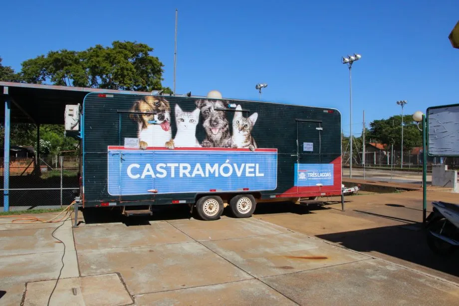 Castramóvel segue no Vila Alegre até 5 de setembro com serviços gratuitos para cães e gatos (Foto - Prefeitura de Três Lagoas)