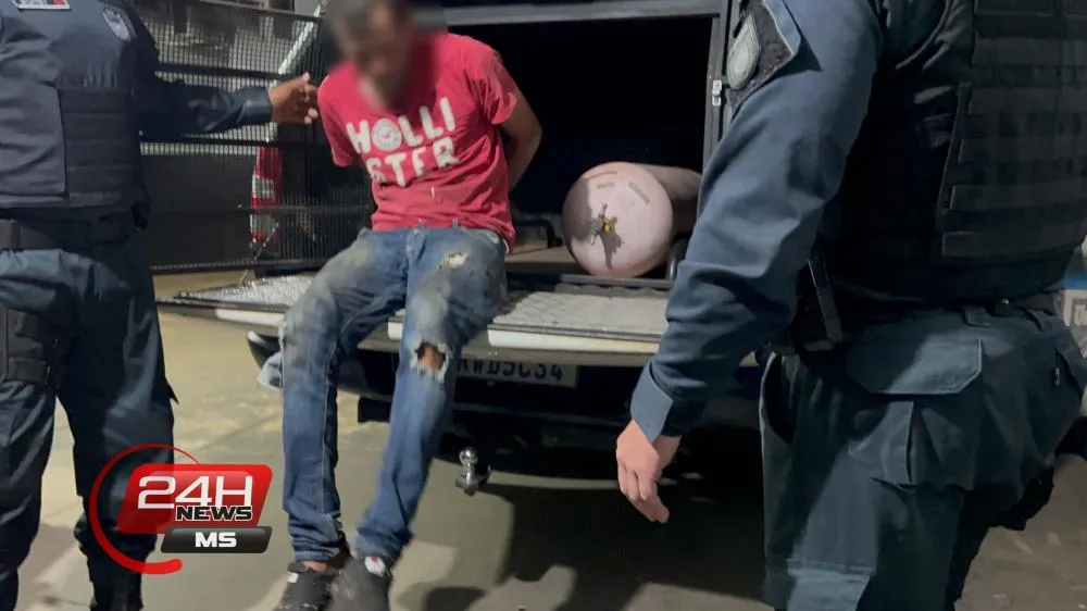 Cilindro de gás recuperado em posto de combustíveis desativado no Jardim Alvorada (Foto - 24h News MS)