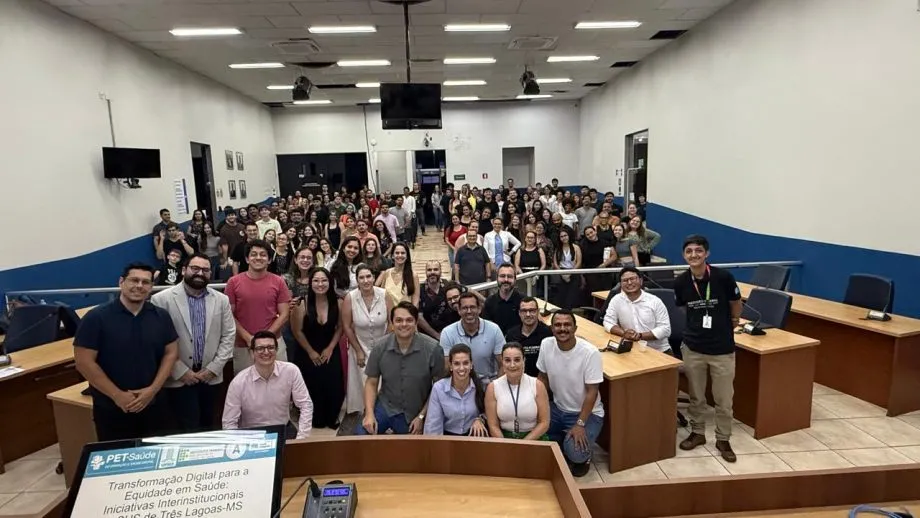 Três Lagoas se torna referência regional com o lançamento do PET-Saúde Digital, em parceria com UFMS, IFMS e AEMS (Foto – Prefeitura de Três Lagoas)