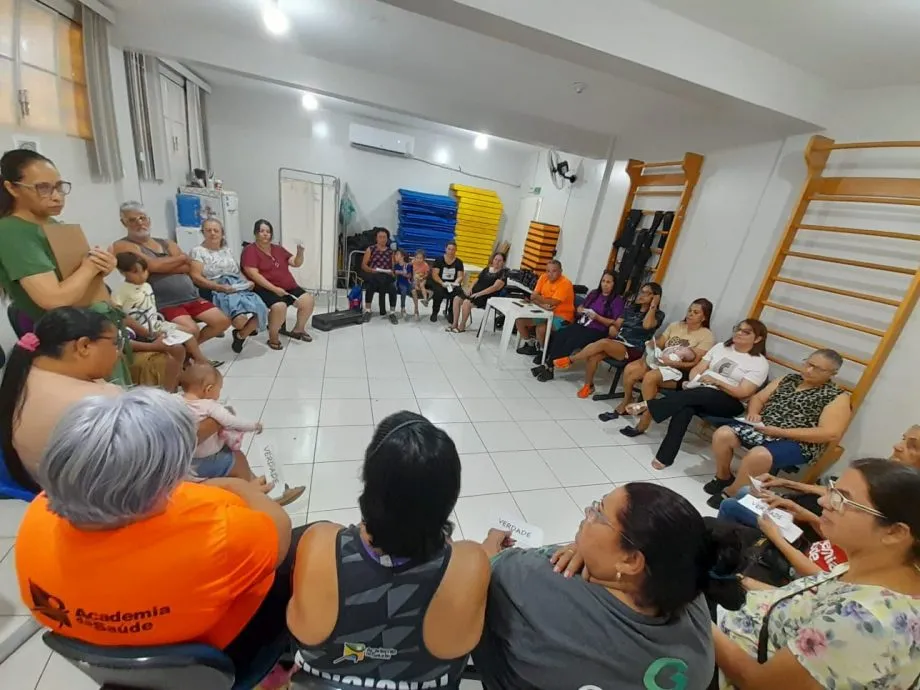 Projeto Bem Viver levou orientações sobre nutrição e prática de exercícios à comunidade em Três Lagoas (Foto – Prefeitura de Três Lagoas)