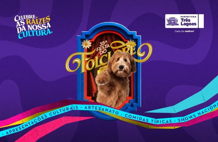 Desfile Pet e Cãominhada prometem animar a manhã de domingo na 35ª Festa do Folclore em Três Lagoas (Foto – Prefeitura de Três Lagoas)