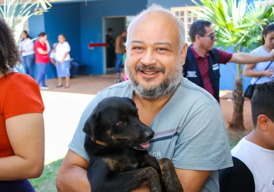 Ação no Jardim Maristela aplicou vacinas, fez exames e conscientizou tutores sobre a leishmaniose (Foto - Prefeitura de Três Lagoas)