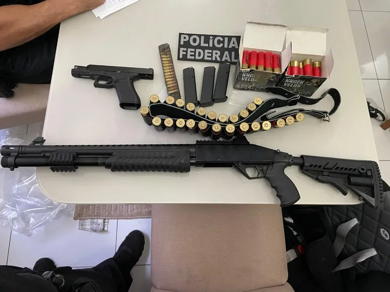 PF deflagra operação Tatu Peba contra o tráfico de drogas em três estados (Foto - Polícia Federal)