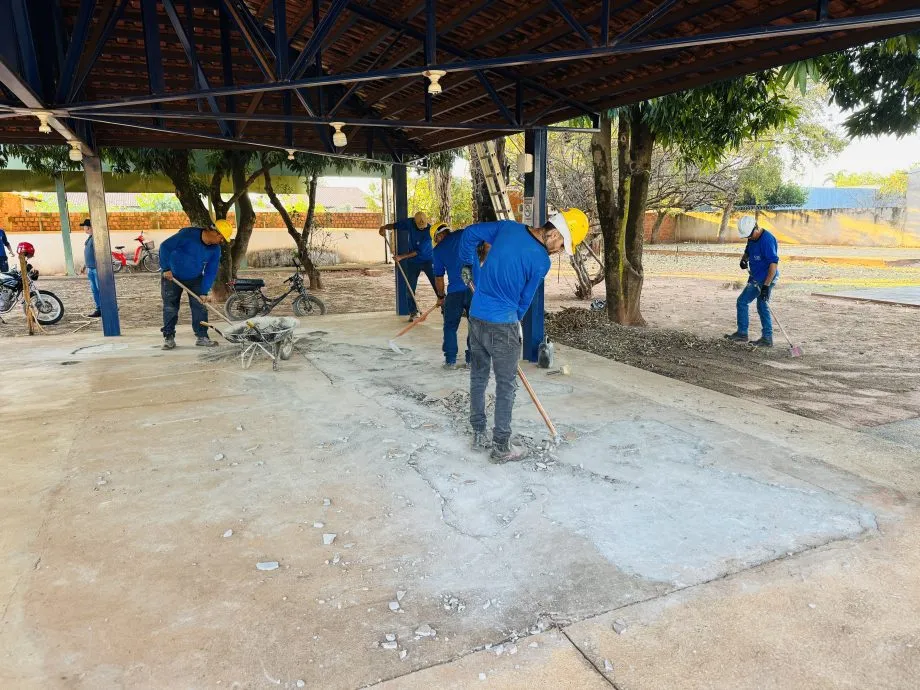 Centro de Convivência Tia Nega passa por revitalização e recebe academia ao ar livre em Três Lagoas