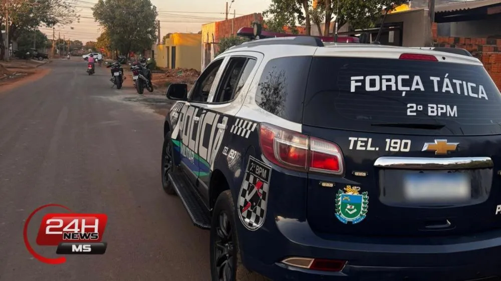 Força Tática e GETAM flagraram os irmãos em uma construção no bairro Jardim Violetas (Foto - 24h News MS)