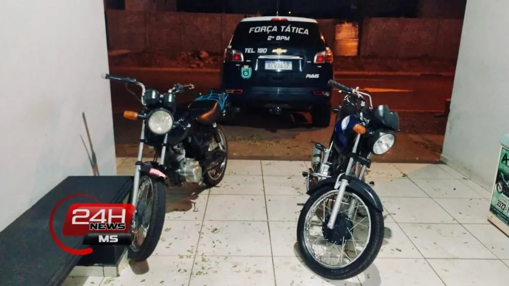 Homem de 25 anos foi preso pela Força Tática no Montanini estava com mandado de prisão em seu desfavor (Foto - 24h News MS)